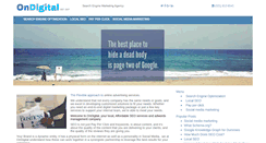 Desktop Screenshot of ondigital.co.za